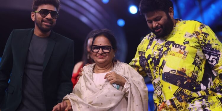 తెలుగు ఇండియన్ ఐడల్ సీజన్ 3: వైరల్ గా మారిన తమన్ మదర్ ప్రజెన్స్