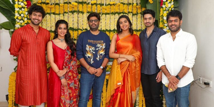 అశోక్ గల్లా హీరోగా సితార ఎంటర్టైన్మెంట్స్ నిర్మిస్తున్న చిత్రం పూజా కార్యక్రమాలతో ఘనంగా ప్రారంభం