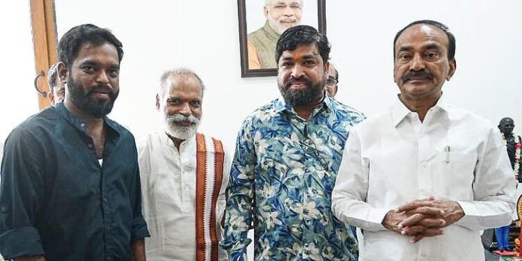 “శివ శంభో చిత్రం రిలీజ్ డేట్ అనౌన్స్ చేసిన ఈటెల రాజేంద్ర”