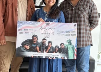 సునీత చేతుల మీదుగా బ్యాండ్ క్యాప్రిసియో చారిత్రక యూఎస్ఏ టూర్ 2026 పోస్టర్ ఆవిష్కరణ