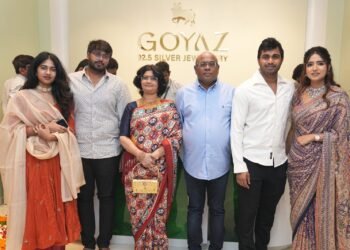 భారతదేశంలోనే అతిపెద్ద లగ్జరీ సిల్వర్ జువెలరీ  ‘గోయాజ్ (GOYAZ)’ ప్రారంభం