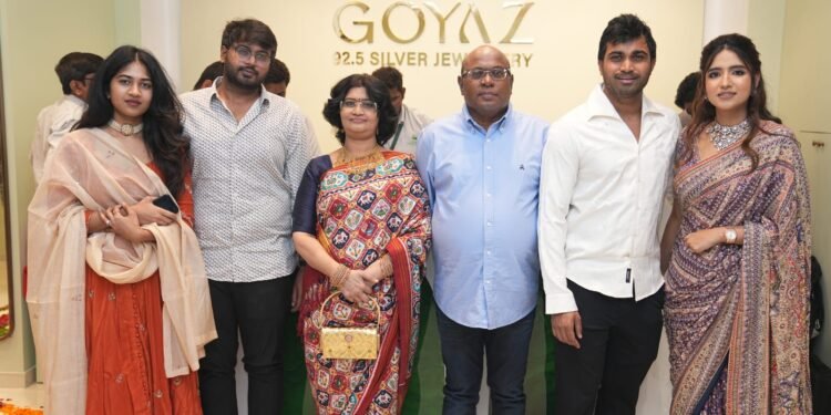 భారతదేశంలోనే అతిపెద్ద లగ్జరీ సిల్వర్ జువెలరీ  ‘గోయాజ్ (GOYAZ)’ ప్రారంభం