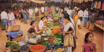 సంబరంగా నెల్లుట్ల ప్రవీణ్ చంద్ర “సంత” చిత్ర కళా ప్రదర్శన