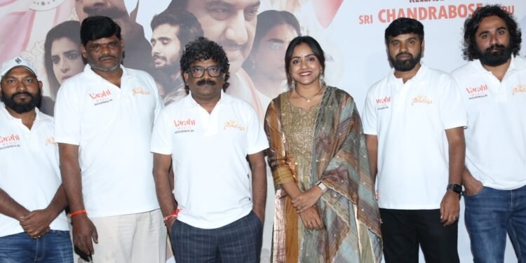 నాకు “రంగస్థలం” తర్వాత పాటల పరంగా అంత సంతృప్తిని, సంతోషాన్నిచ్చిన చిత్రం ‘ధర్మస్థల నియోజకవర్గం’- ప్రముఖ గేయ రచయిత చంద్రబోస్