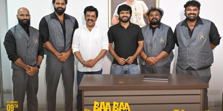 అనిల్ రావిపూడి చేతుల మీదుగా న్యూ ఏజ్ క్రైమ్ కామెడీ ‘బా బా బ్లాక్ షీప్’ నుంచి సెకండ్ సాంగ్ విడుదల